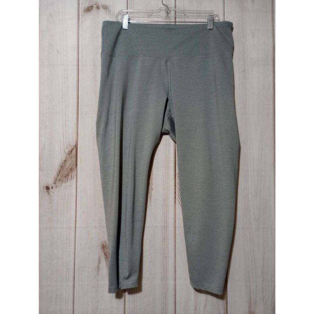 Old Navy Leggings Ladies XXL Gray Active Go Dry